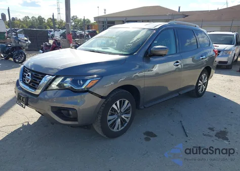 2020 Nissan Pathfinder Sl 4Wd из США, поврежденный, VIN 5N1DR2CM6LC604006